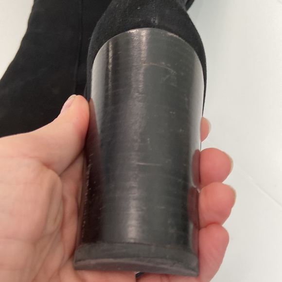 Stuart Weitzman Highjack Suede OTK boot. - Picture 14 of 14